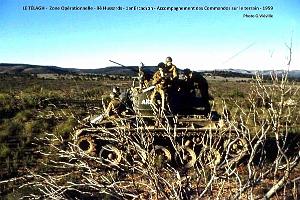 Le Telagh - Zone operationnelle - Transport des Commandos - 1959 